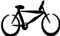 Icône du vélo du rider